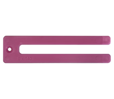 5mm Thick 140mm Pink Window Packers/Shims